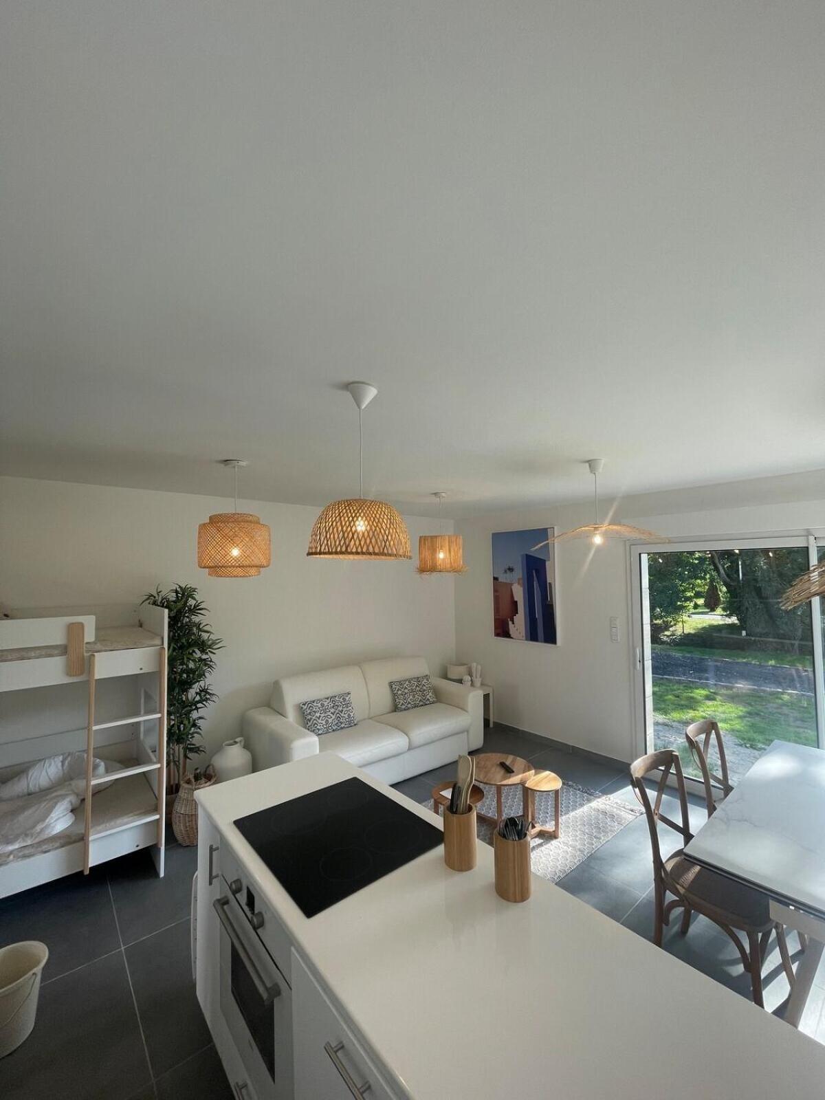 L'Opale - Le White Apartment Les Attaques Phòng bức ảnh