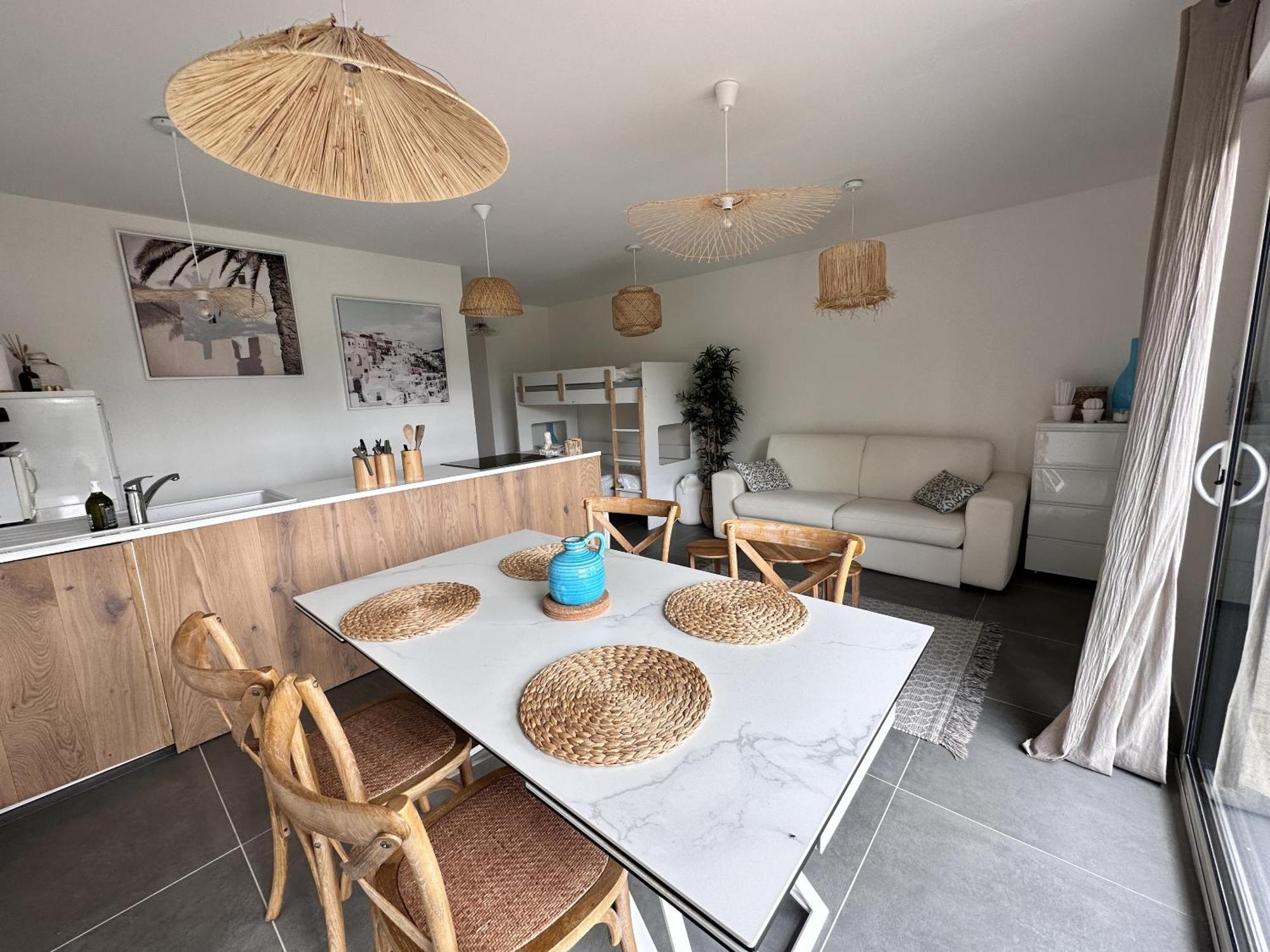 L'Opale - Le White Apartment Les Attaques Ngoại thất bức ảnh
